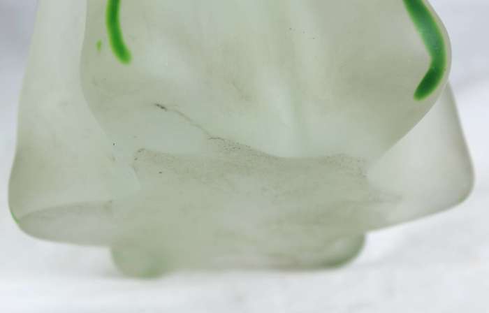Art vase - glass center piece