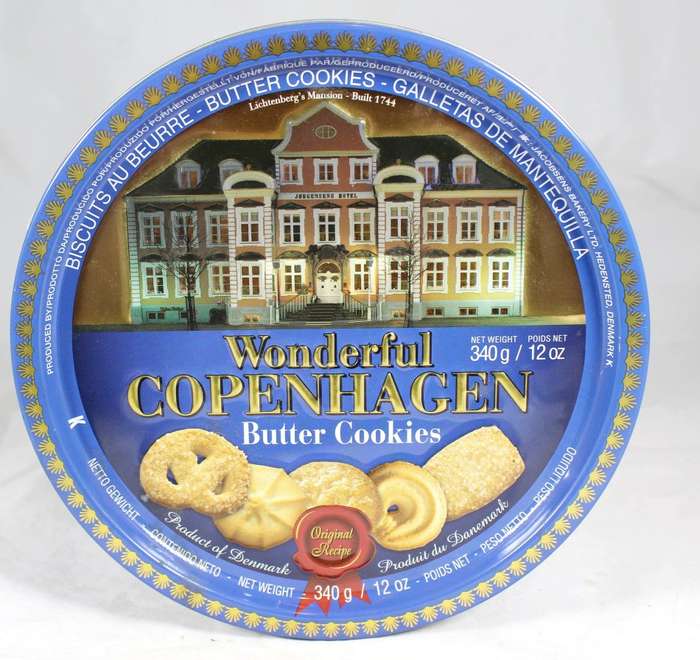Copenhagen - cookie tin