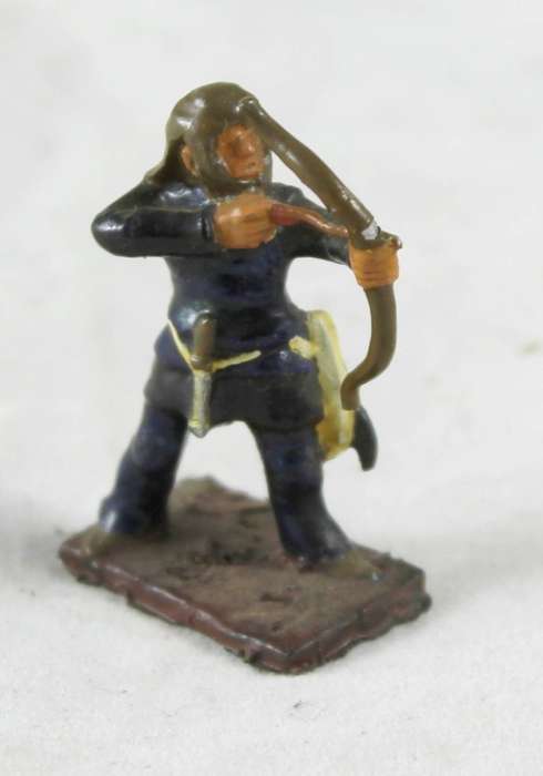 Lead figurine - Eastern archer