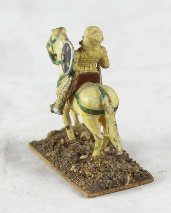 Lead figurine - Arabian horseback warrior