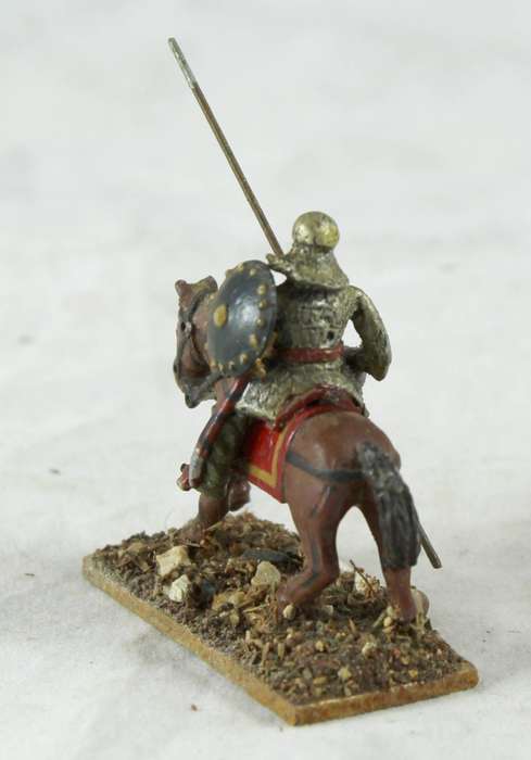 Lead figurine - Eastern horseback warrior