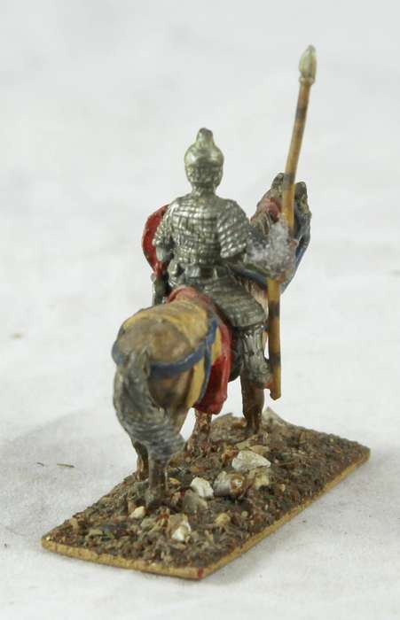 Lead figurine - Eastern horseback warrior