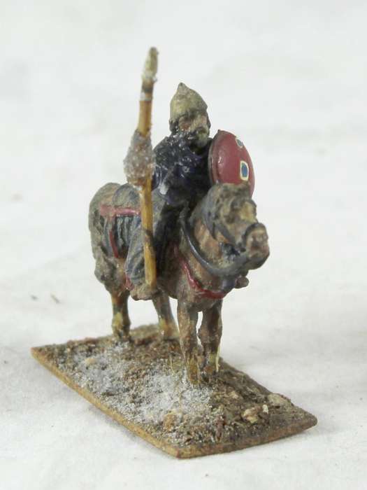Lead figurine - Eastern horseback warrior