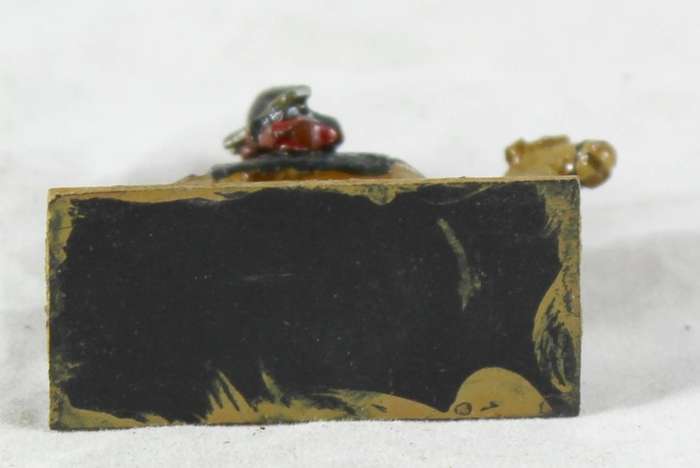 Lead figurine - Arabian camelback archer warrior