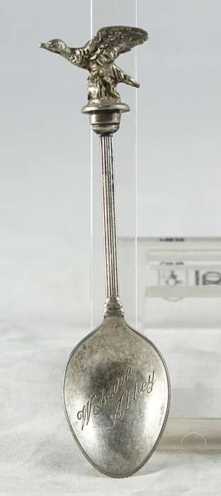 souvenir teaspoon - Woburn Abbey