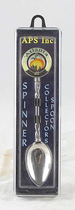 Souvenir spinner teaspoon - Atlanta fruit