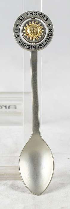 Souvenir spinner teaspoon - US Virgin Islands - St. Thomas