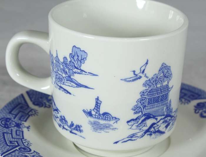 Blue Willow - made in China - duo