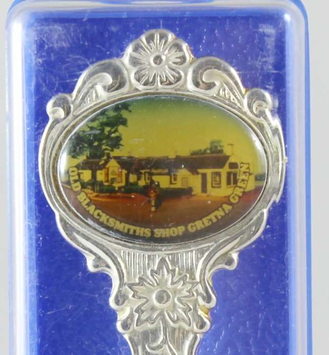 Souvenir spoon - Old Blacksmiths shop