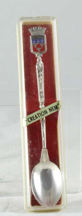 Souvenir spoon - Orleans silver plated