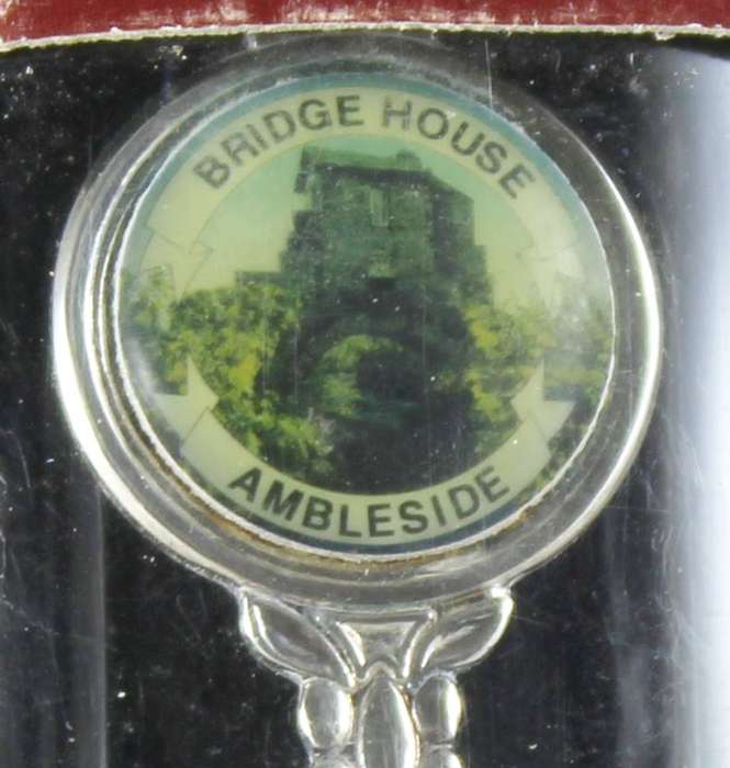 Souvenir spoon - Bridge House - Ambleside silver plated
