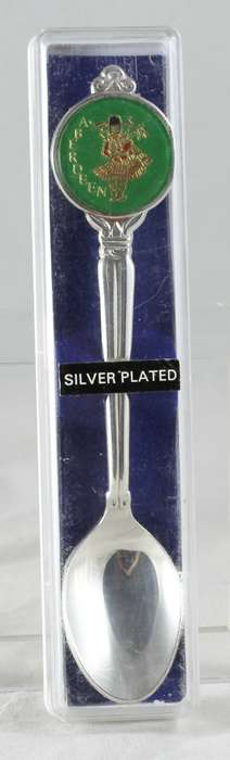 Souvenir spoon - Aberdeen silver plated