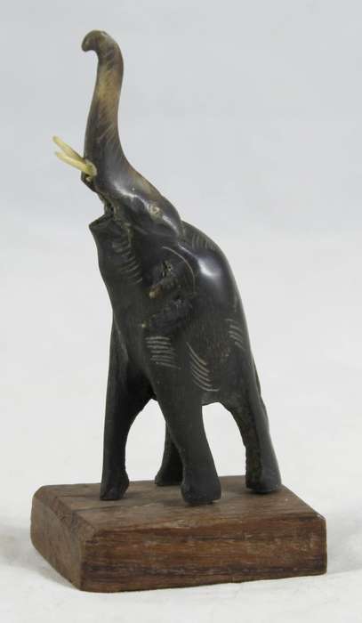Indian - Carved Wood Elephant