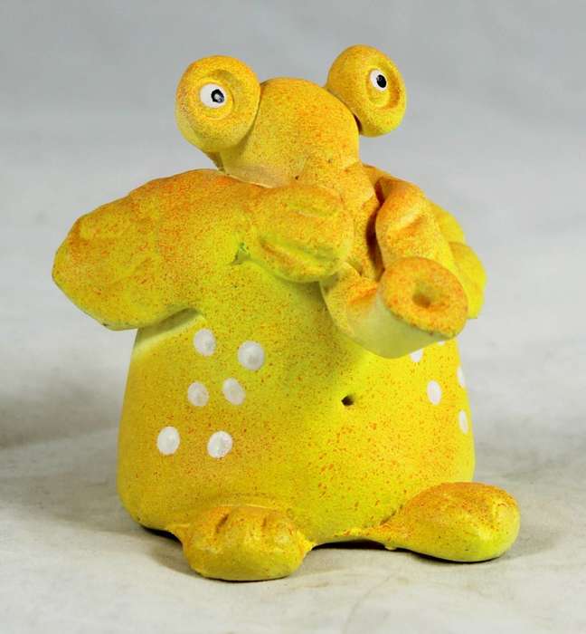 Funky yellow elephant