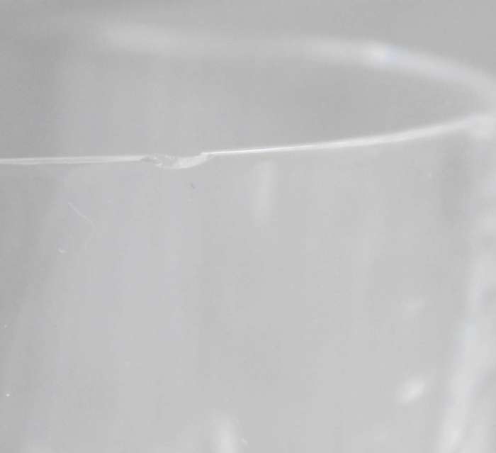 Cut glass - beer mug