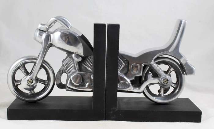 Chopper book ends