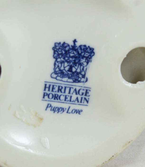 Heritage porcelain - puppy love