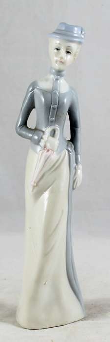Porcelain figurine - elegant lady
