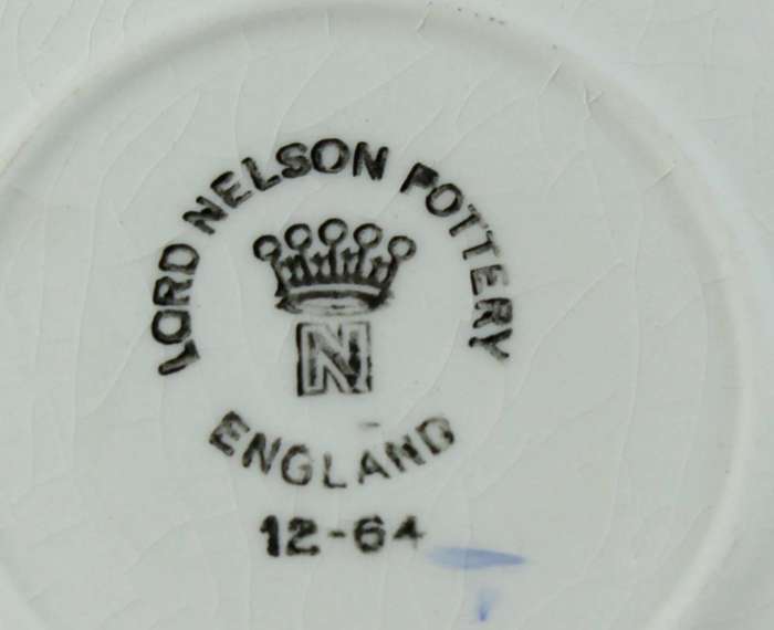 Lord Nelson pottery trio