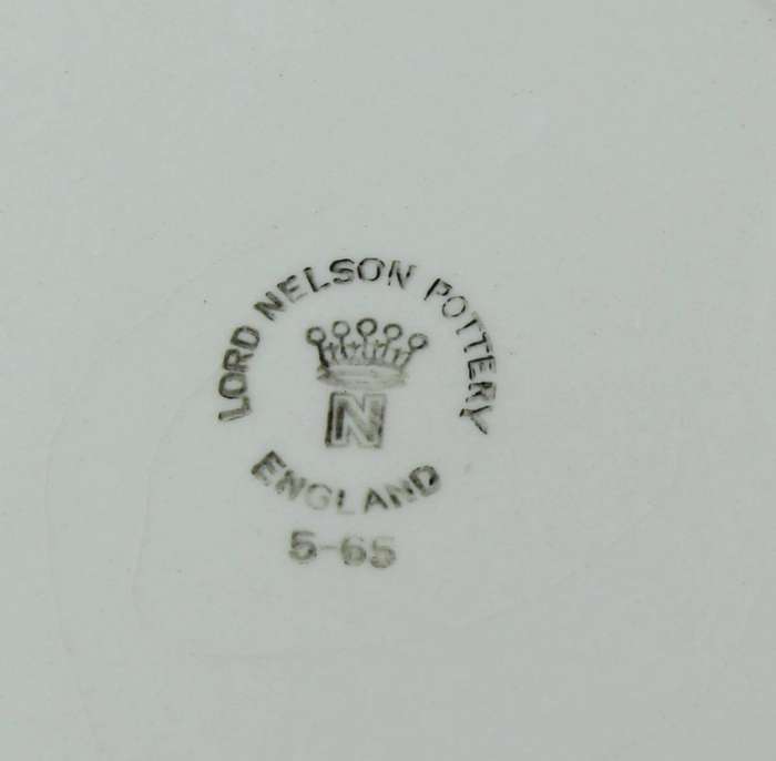 Lord Nelson pottery trio