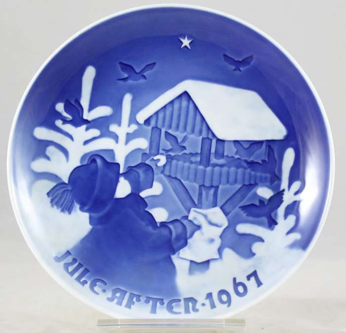 Copenhagen - porcelain wall plate - Fungfenes 1967