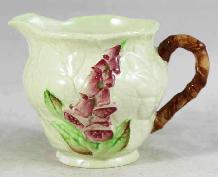 Carlton Ware - Australian design - green creamer