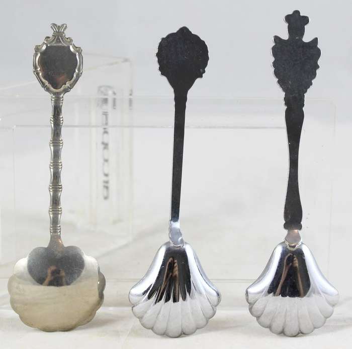 Souvenir sugar spoons - set of three