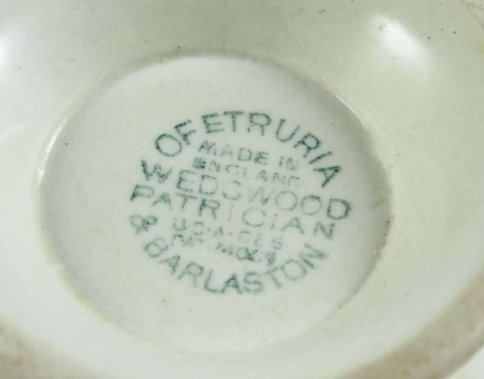 Wedgwood - Patrician (USA design) - demitasse duo