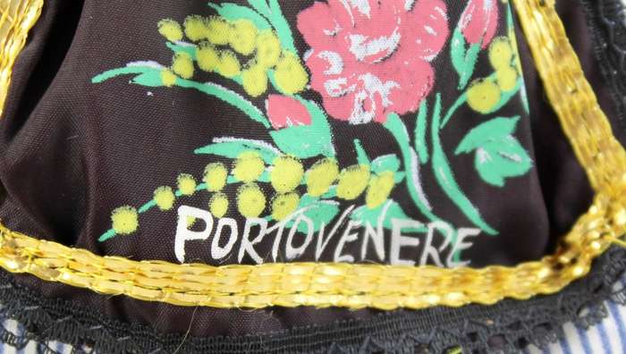 Portovenere - girl in traditional dress doll