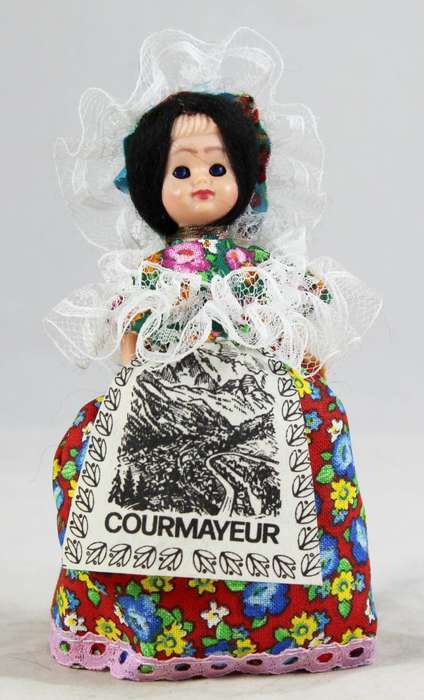 Courmayeur - traditional dress doll