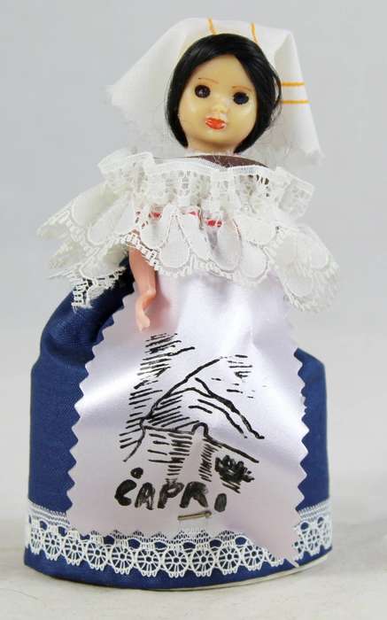 Capri traditional clothes doll