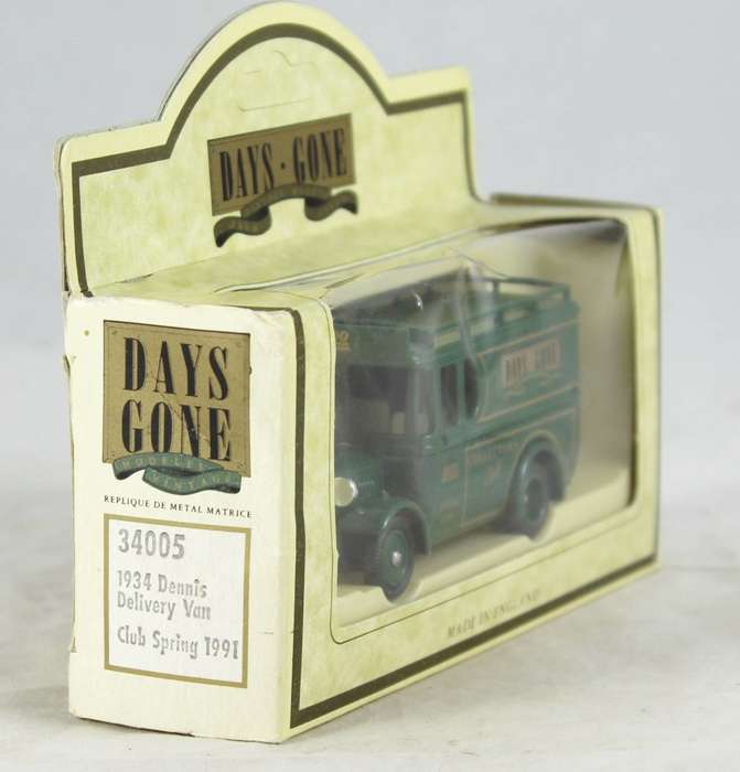 Lledo - Days Gone - 1934 Dennis Delivery Van - Spring 1991 - Bid now!!