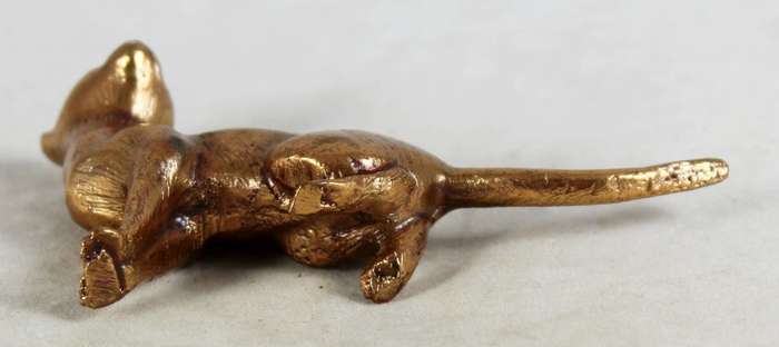 Lead figurine - sphinx