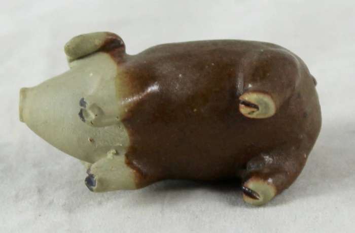 Miniature pig - half brown