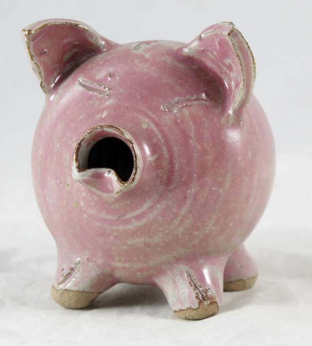 Pink pig - money bank