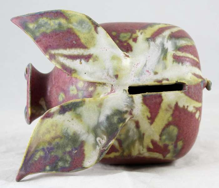 Multi-coloured piggy bank
