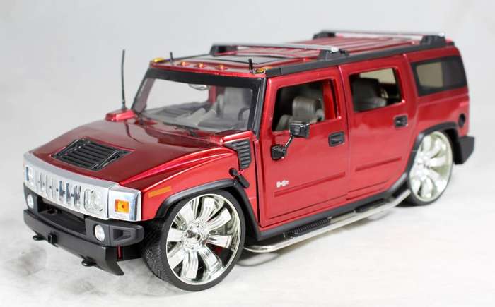 Jada - 2003 Hummer H2 Dub City - 1:18 scale model