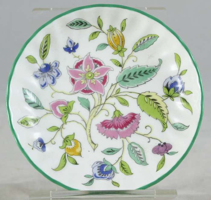 Minton - Haddon Hall - toothpick holder, trinket dish, small plate & side