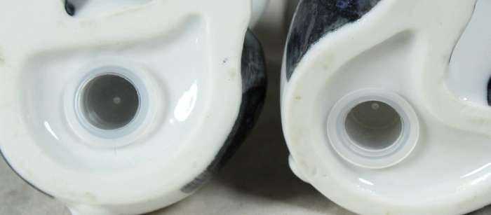 Character salt & pepper set - Black & White Pigs