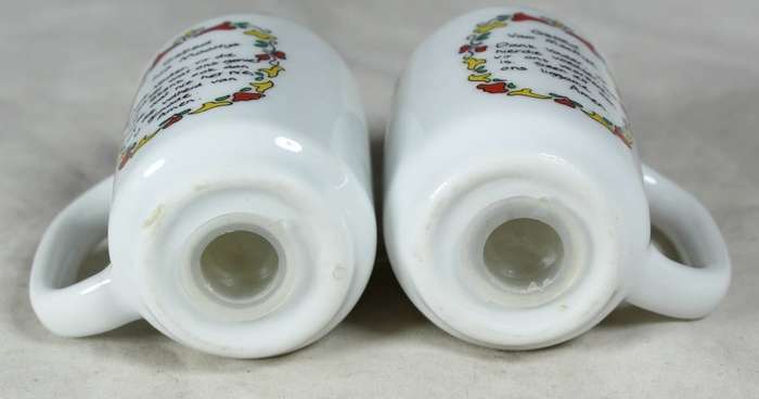 Character salt & pepper set - Gebed Voor Maaltyd