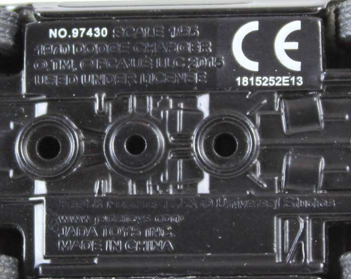 Set of 3 Jada - Fast and Furious - 1970 Dodge Chargers