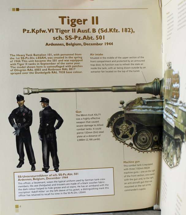 De Agostini - Pz.Kpfw VI Tiger France 1944 - booklet #31 only