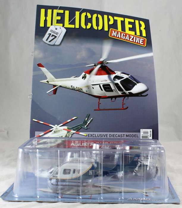 Collector Helicopter - Agusta AW119 Koala - New with Booklet #17 -