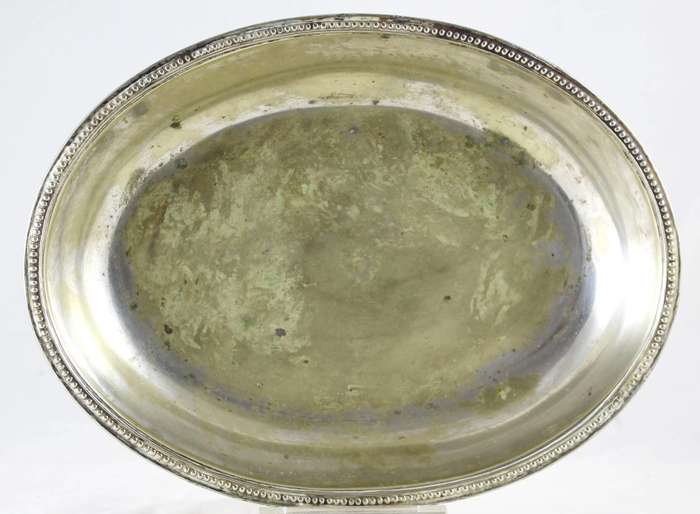 Serving dish - silver plated