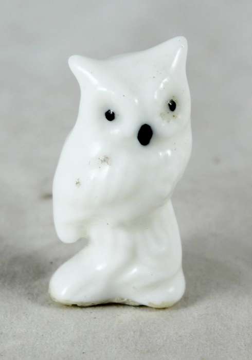 Miniature printers tray - white owl