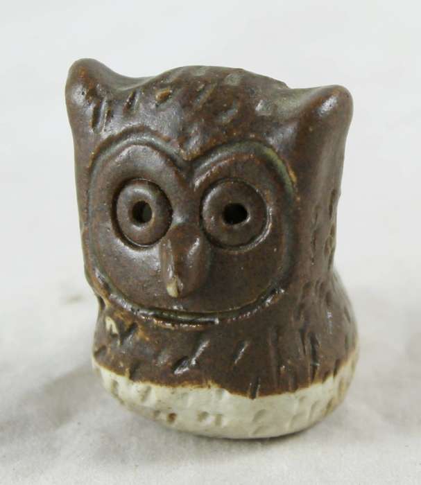 Miniature printers tray - brown owl