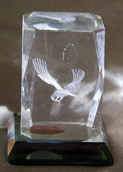 Eagle - lazer etched