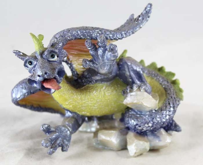Silly purple dragon
