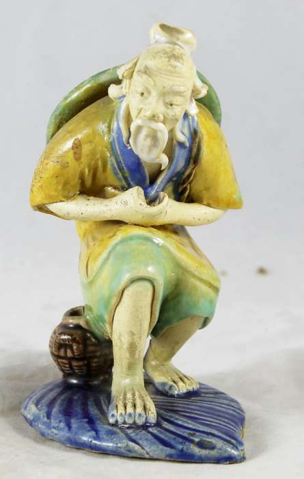 Mud man fishing