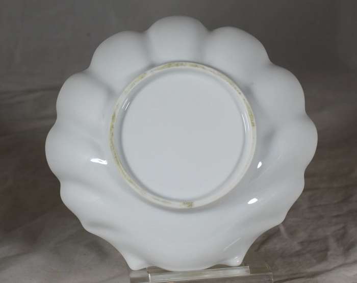 Porcelain dishes - white shells